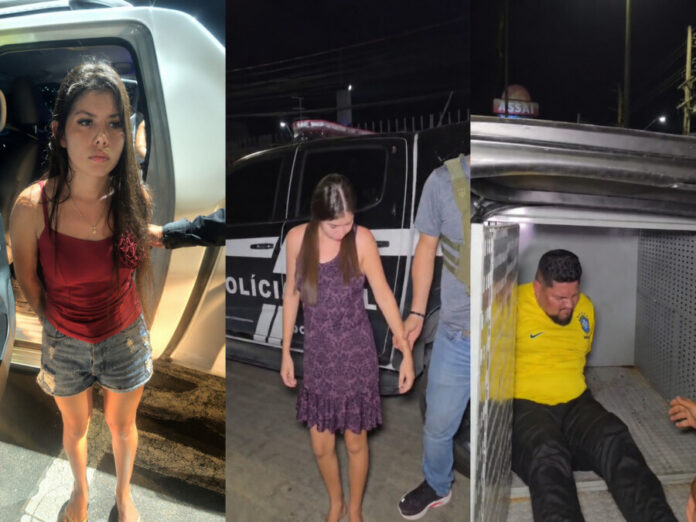 Prisão da irmã de Mayara Silva em Manaus Prisão da irmã de Mayara Silva durante operação da Polícia Civil em Manaus.