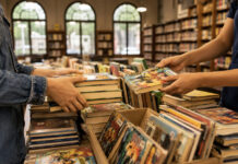 TROCA DE LIVROS E GIBIS MOVIMENTA A BIBLIOTECA PÚBLICA DO AMAZONAS NO DIA 12 DE JULHO Troca de livros Manaus na Biblioteca Pública do Amazonas