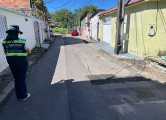Ageman intensifica fiscalização de recomposição asfáltica após obras da Águas de Manaus
