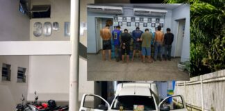 PM APREENDE 68 BOTIJÕES DE GÁS FURTADOS E PRENDE SETE SUSPEITOS NA ZONA LESTE DE MANAUS Furto de botijões de gás termina com sete presos em Manaus