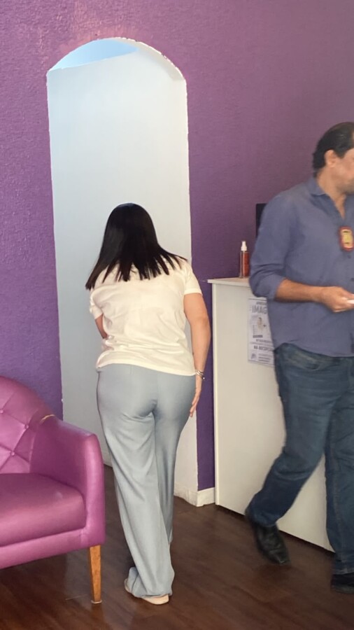 Hozana Carneiro Ximenes durante prisão em Manaus