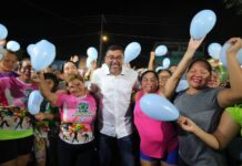 Wilson Lima reforça compromisso com a área social durante visita ao Instituto Ebenézer na zona leste de Manaus