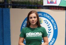 Deputada Débora Menezes fiscaliza Escola Cívico-Militar no São Jorge e cobra regularização de monitores