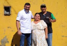 Auxílio criado por Wilson Lima garante alimento na mesa de 300 mil famílias e transforma a vida de beneficiária em Manaus