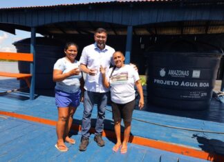 Água Boa: Projeto implantado por Wilson Lima leva água tratada a mais de 273 mil amazonenses
