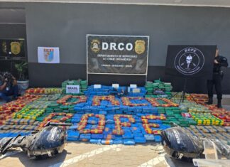 Cocaína avaliada em R$ 190 milhões é apreendida no AM