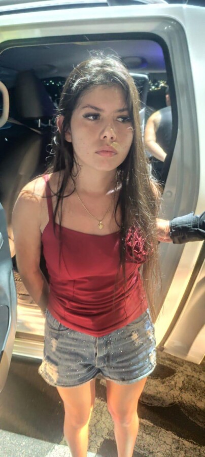 Mayara Silva da Silva presa pela Polícia Civil em Manaus.
