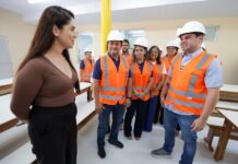 Governador Roberto Cidade acompanha obras em escola de Manaus e autoriza construção de 27 escolas indígenas no Amazonas