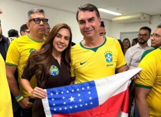 Débora Menezes representa o Amazonas na terceira edição do Seminário Nacional de Comunicação do PL, no Rio de Janeiro, organizado por Flávio Bolsonaro