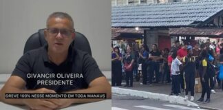 Greve paralisa 100% dos ônibus em Manaus após atrasos salariais
