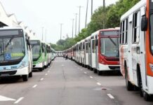 Justiça determina circulação mínima de ônibus durante paralisação e Prefeitura de Manaus acompanha cumprimento da decisão